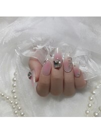 チークネイルデザイン