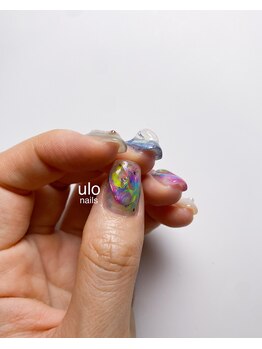 ウロネイルズ(ulo nails)/サイケデリックネイル