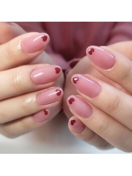 ネイルアート エクリ(Nail Art:Ecrit)/バレンタインネイル