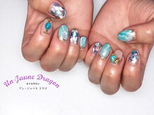 アン ジョーヌドラゴ/【自爪ネイル】ブルーネイル