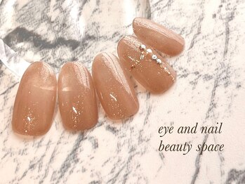 ビューティースペース 品川大井町店(Beauty Space)/ストーン＆ラメラインネイル♪