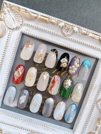 成人式定額ネイル