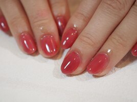 うるちゅんワンカラーネイル