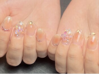 自爪育成ネイルアート