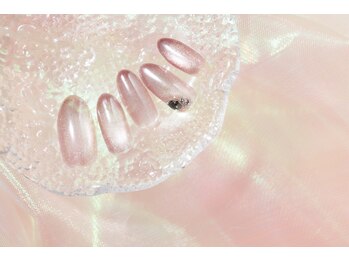 *シンプルマグネットネイル*