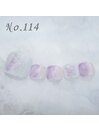 フットネイル：No.114