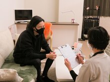 丁寧なカウンセリングに定評があります☆