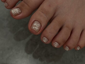 kaede担当　フット　マグネット