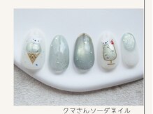 プレンティー 北千住西口店(plenty)/クマさんソーダネイル