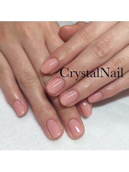 クリスタルネイル ボンベルタ橘店(CRYSTAL NAIL)/ワンカラーネイル