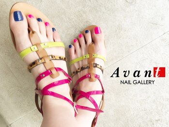 ネイルギャラリーアヴァン(NAIL GALLERY Avant)/春夏フットネイルイメージ