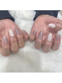 エムスラッシュ 横浜元町店(M.SLASH)/パラジェル　ニットネイル