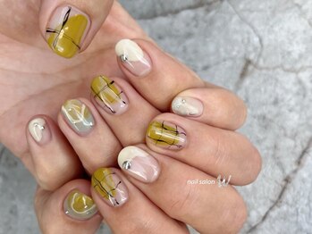 ダブリュー 今福鶴見店(W)/アートショートネイル♪