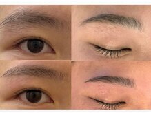 AG/眉毛デザイン＋WAX脱毛 女性