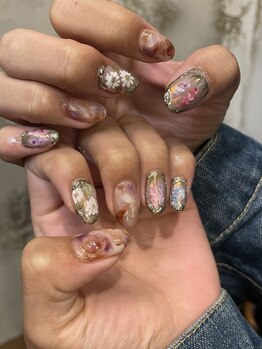 油絵のようなお花たち♪