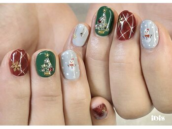 アイビス(ibis)/クリスマスネイル