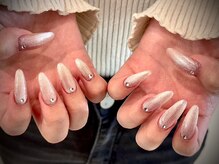 ヌル ネイル 堀江(NURU NAIL HORIE)/ストーン＋マグネットネイル☆