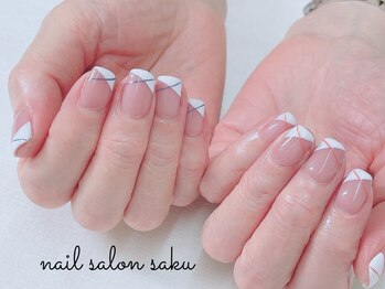 サク(saku)/フレンチ/ベース有/カラーライン