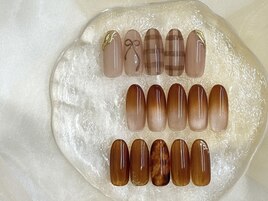 定額９０分デザイン/秋ネイル