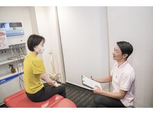 ハピネス鍼灸接骨院名駅 名古屋の雰囲気（身体のお悩みをしっかりとカウンセリングし施術を決めましょう。）