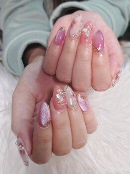 ビュービー ネイル(Beaubie Nail)の写真/パラジェル導入サロン♪選べる◇シンプル/トレンド定額¥5500～◆ガラスフレンチや持ち込みもOK☆