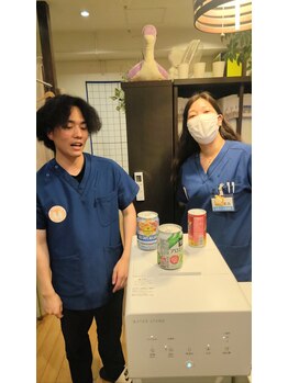 池袋ハート整体院/ジュースジャンケン！