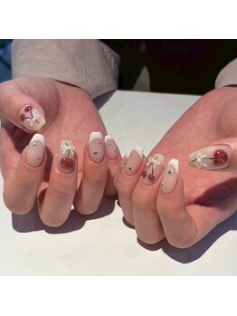 アイネイルトゥー 小倉(ai nail two)/さくらんぼネイル