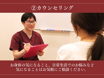 めいほく接骨院 名古屋本院/~ご来院からお会計までの流れ~