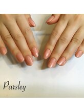 パスリー ネイルアンドケア(Parsley Nail&Care)/マニキュアのワンカラーネイル