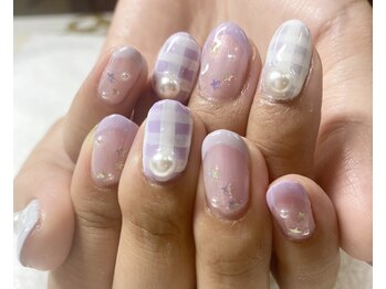 ダブルムーンビューティフル(DOUBLEmoonBeautiful)/シアパーフルなキンガムチェック