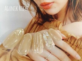 【ニュアンスネイル】