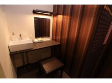 プリート 銀座店(Pulito)/銀座店パウダールーム