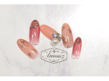 アモウズ(Amouz)/定額【テーマ:さくらネイル】4