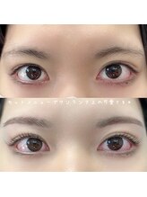 アベイユ 徳島北島店(abeille)/まつげパーマ×美眉スタイリング