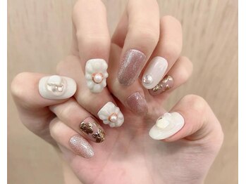 ペッシュブルーム 梅田(Peche Bloom)/梅田マグネットネイル/韓国