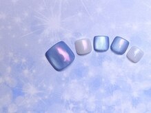 シエル ネイルズ(CIEL NAILS)/ 2026年2月 定額 フットアート3