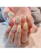 バターイエローネイル♪