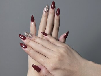LAMEY nail salonの写真/【近鉄/JR河内永和駅から徒歩５分★】ちゅるんと艶めく美フォルム＋シンプルなのに可愛い指先を叶えます♪