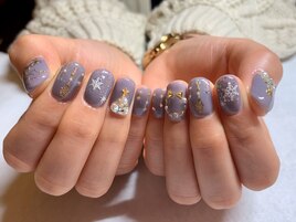 キラキラ★クリスマスネイル★