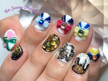 アン ジョーヌドラゴ/【自爪ネイル】アニメネイル