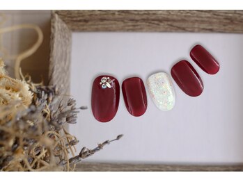 ファストネイル 本川越ペペ店(FAST NAIL)/上品　ワンポイント【11146】