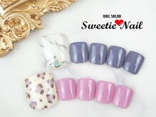 スウィーティーネイル 池袋東口店(Sweetie Nail)/フット☆デイリーコース¥6600