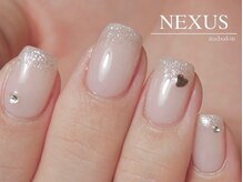 ネクサス(NEXUS)/冬のホワイトラメネイル