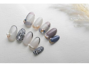 ツイードネイル