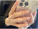 チーク×マグネットネイル