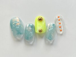 ネオンカラーニュアンス