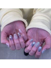 ガラスマグ／フラッシュ／雪