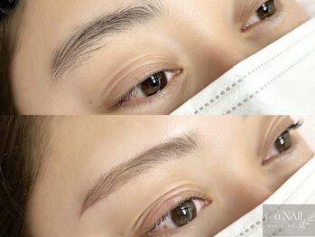 ユーネイル(you NAIL)の写真/お得なまつ毛パーマセット！！マッピング黄金比で理想の眉毛に！！嬉しい骨格診断付き♪