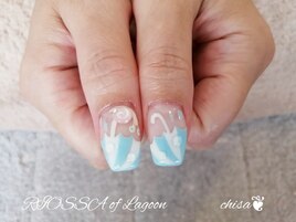 ヴィンテージｘ梅雨☆傘ネイル
