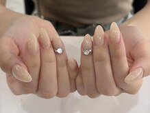 ネイルメゾン 梅田(NAIL MAISON)/杏仁ちゅるんカラー